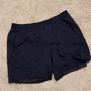 lululemon athletica Navy Athletic Shorts